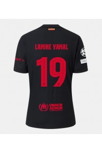 Barcelona Lamine Yamal #19 Voetbaltruitje Uit tenue 2024-25 Korte Mouw